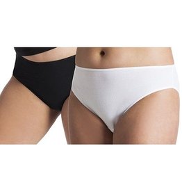 Underwunder Women Bikini briefs black/white (price per 2)