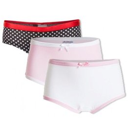 Underwunder Girls set white/pink/ hearts