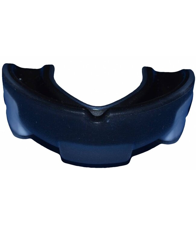 PUNCH ROUND™ Ready for the Fight Mouth Guard Black White