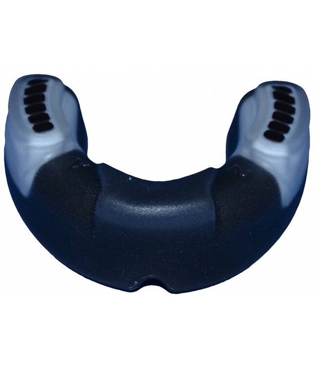 PUNCHR™ Ready for the Fight Mouth Guard Zahn Schutz Schwarz Weiß