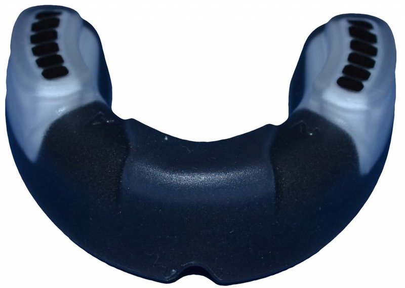 PunchR™  PUNCH ROUND™ Ready for the Fight Mouth Guard Black White