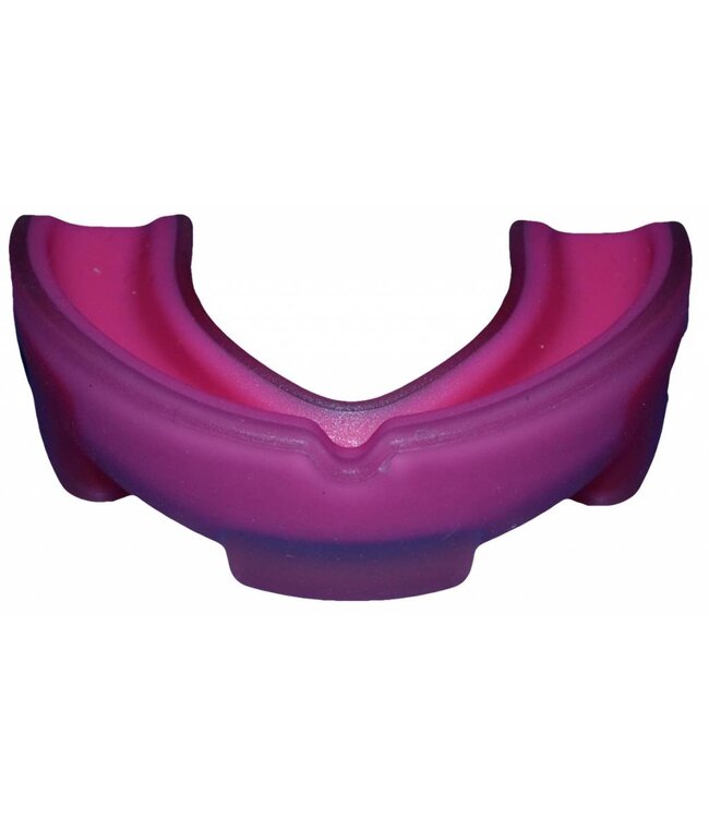 PUNCH ROUND Ready for the Fight Mouth Guard Zahn Schutz Rosa Rot