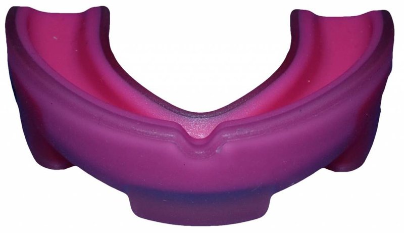 PunchR™  PUNCH ROUND™ Ready for the Fight Mouth Guard Pink Red
