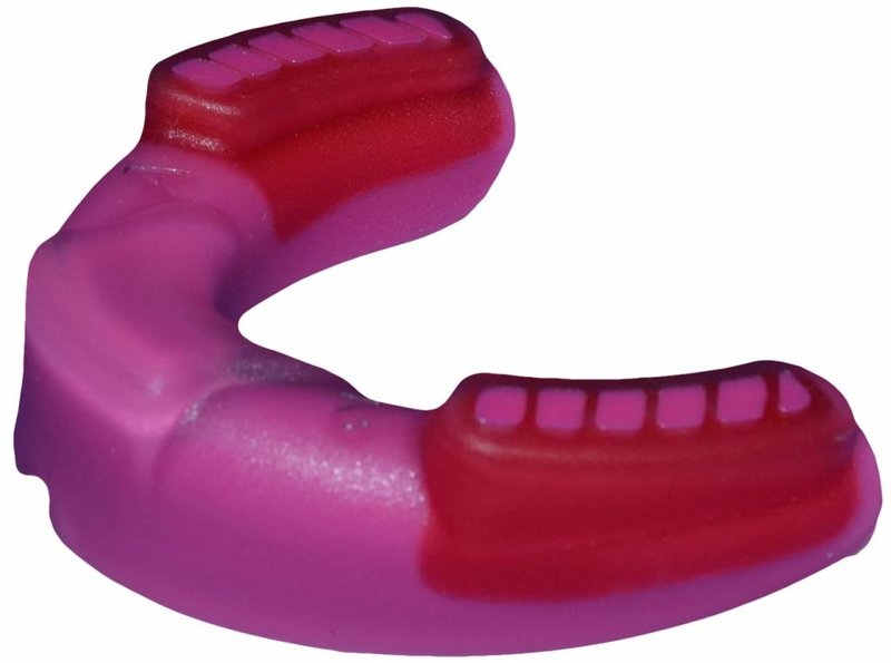 PunchR™  PUNCH ROUND Ready for the Fight Mouth Guard Zahn Schutz Rosa Rot