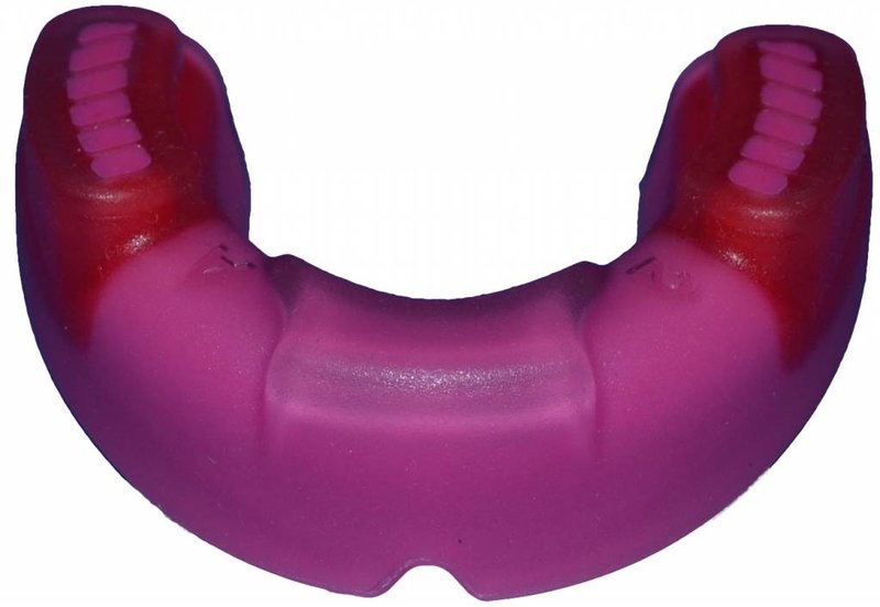 PunchR™  PUNCH ROUND Ready for the Fight Mouth Guard Zahn Schutz Rosa Rot