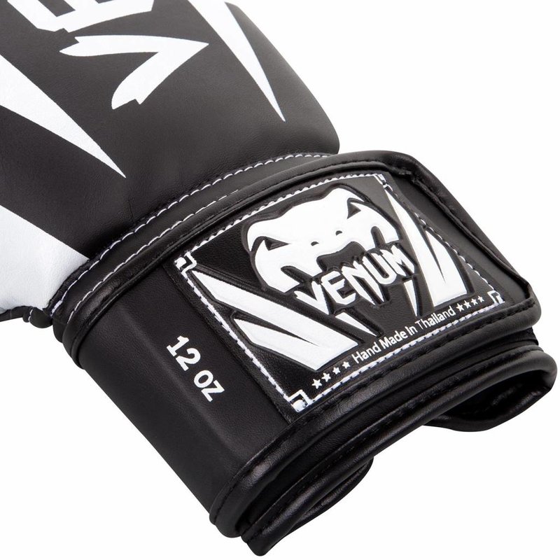 Venum Venum ELITE Boxhandschuhe Schwarz Weiß Kickboxen