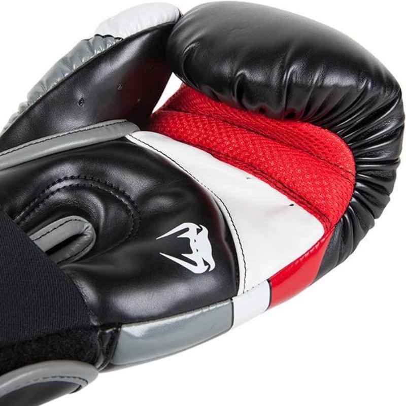 Venum Venum Boxhandschuhe ELITE Schwarz Grau Rot by Venum