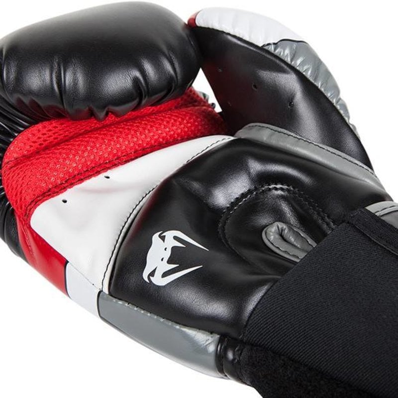 Venum Venum Boxhandschuhe ELITE Schwarz Grau Rot by Venum