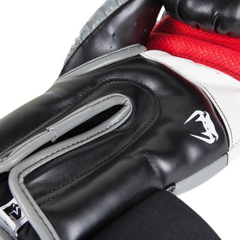 Venum Venum Boxhandschuhe ELITE Schwarz Grau Rot by Venum