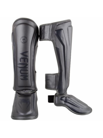 Venum Venum Elite Stand Up Shinguards Scheenbeschermer Grijs