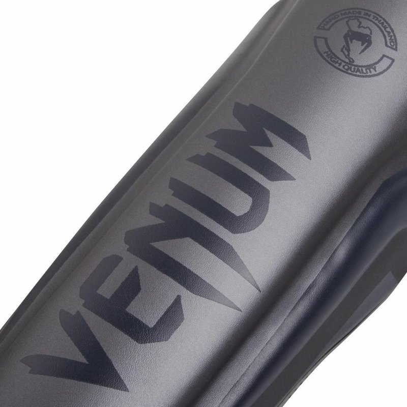 Venum Venum ELITE Stand Up Kickboxing Shinguards Grey