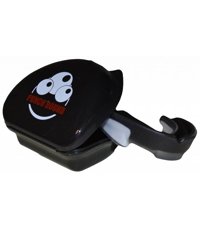 PUNCHR™ Ready for the Fight Mouth Guard Zahn Schutz Schwarz Weiß
