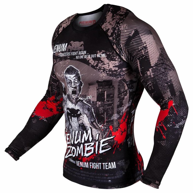 Venum Venum Zombie Return Rash Guard L / S compressieshirt