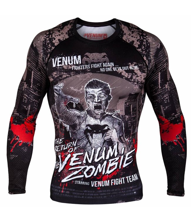 Venum Venum Zombie Return Rash Guard L / S compressieshirt