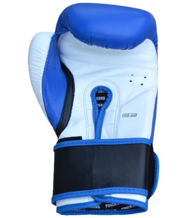 Punch Round™ ELITE PRO Box Handschuhe Blau Weiß