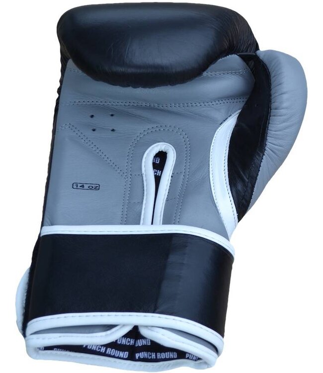 Punch Round™ ELITE PRO Bokshandschoenen Zwart Grijs