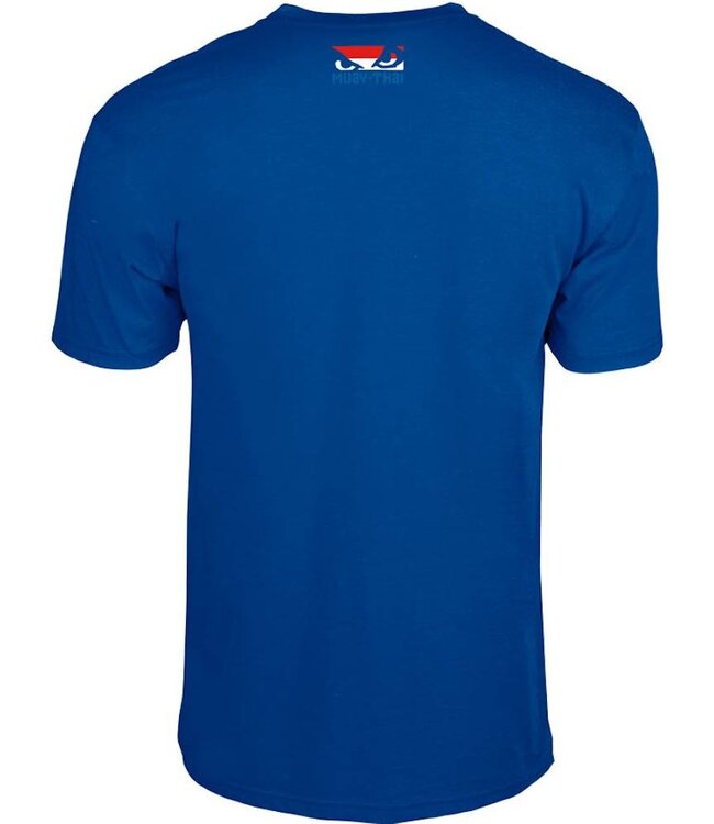 Bad Boy Bad Boy MUAY THAI DISCIPLINE T Shirt Blue MUAY THAI Clothing