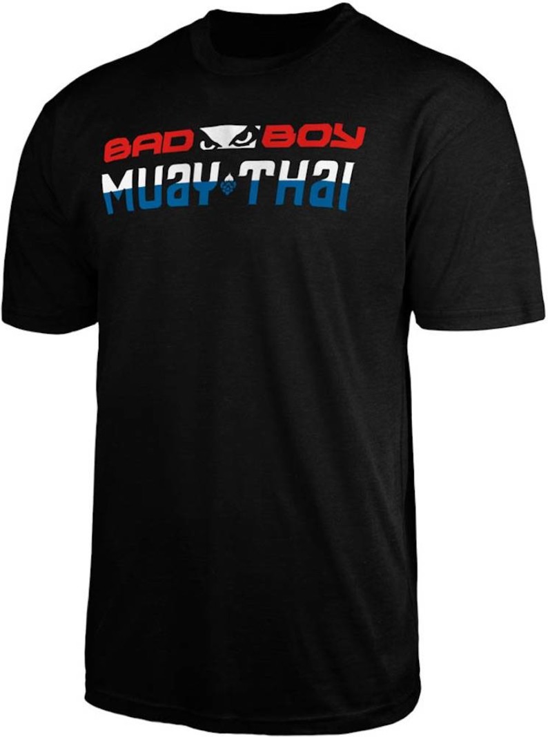 Bad Boy Bad Boy MUAY THAI DISCIPLINE T-shirt Zwart MUAY THAI Kleding