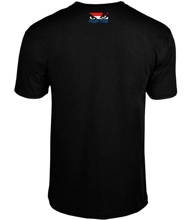 Bad Boy MUAY THAI DISZIPLIN T-Shirt Schwarze MUAY THAI Kleidung