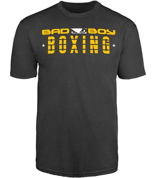 Bad Boy Bad Boy BOXING DISCIPLINE T Shirt Antraciet Boks Kleding