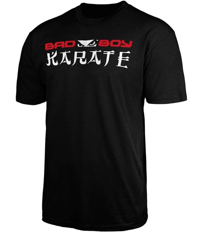 Bad Boy KARATE DISCIPLINE T Shirt Black KARATE Clothing