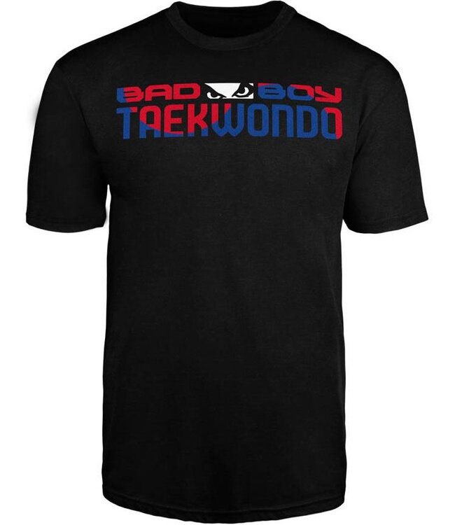 Bad Boy Kids TAEKWONDO DISCIPLINE T-shirt Zwart