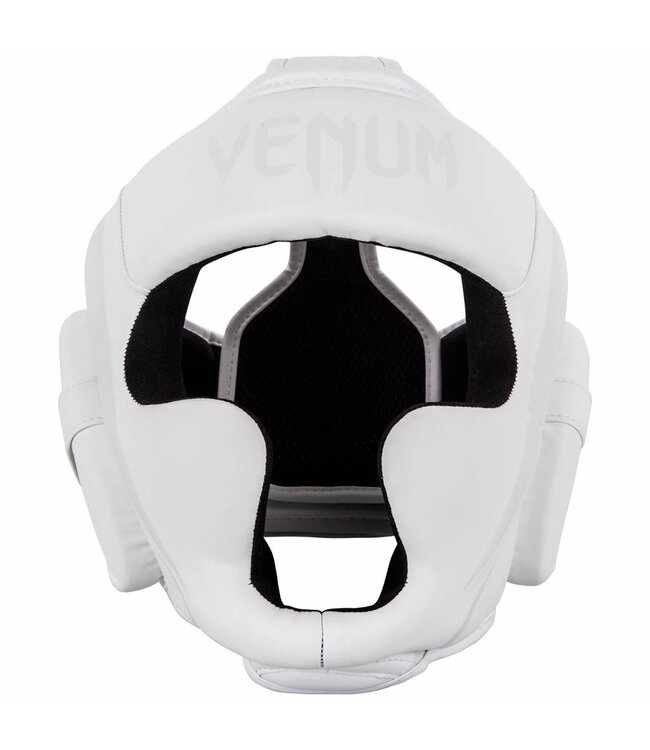 Venum ELITE Headgear Kickboks Hoofdbeschermer Wit
