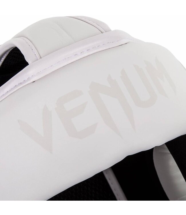 Venum ELITE Headgear Kickboks Hoofdbeschermer Wit