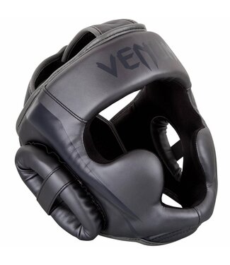 Venum Venum ELITE Boxing Sports Headgear Kopfschutz Grau