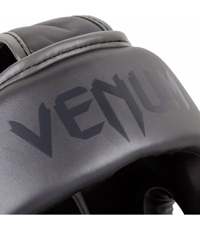 Venum ELITE Headgear Kickboks Hoofdbeschermer Grijs