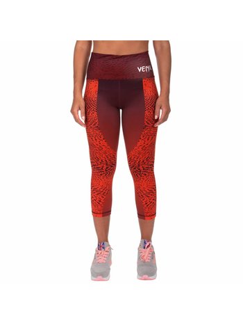 Venum Venum Dune Legging Crops Orange Venum Ladies Clothing Fitness