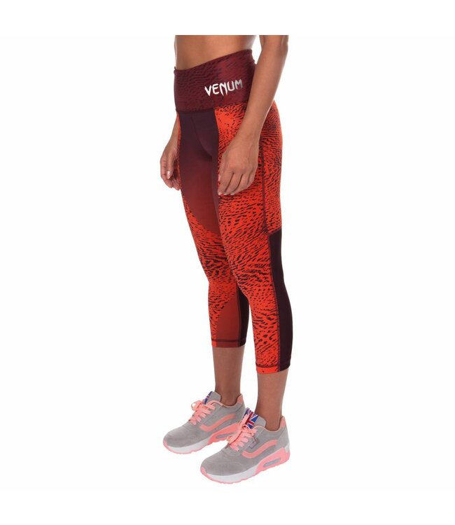 Venum Venum Dune Legging Crops Oranje Venum Dameskleding Fitness