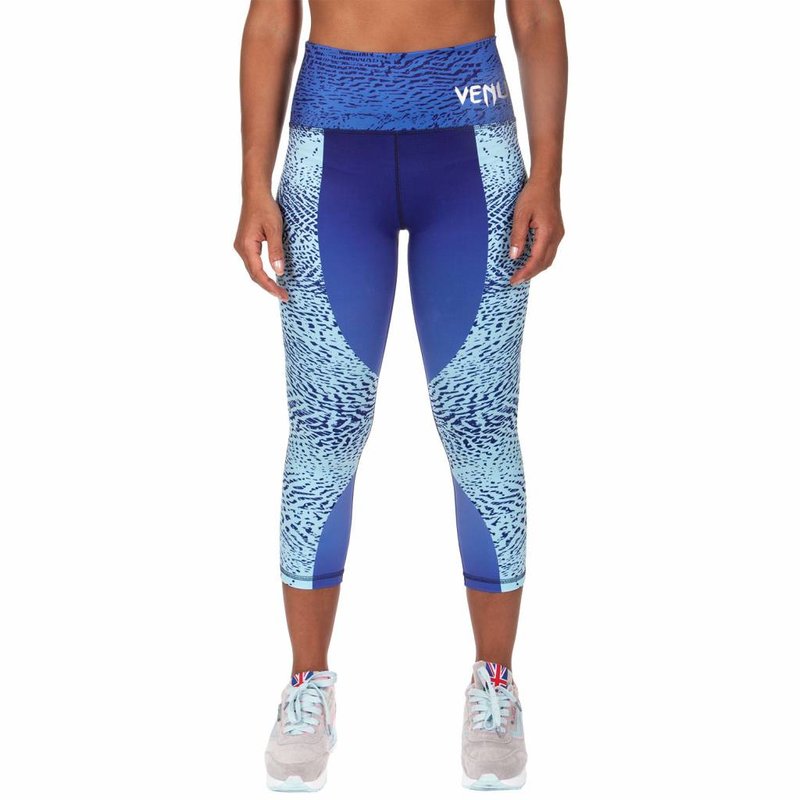 Venum Venum Dune Legging Crops Blauw Venum Dameskleding Fitness