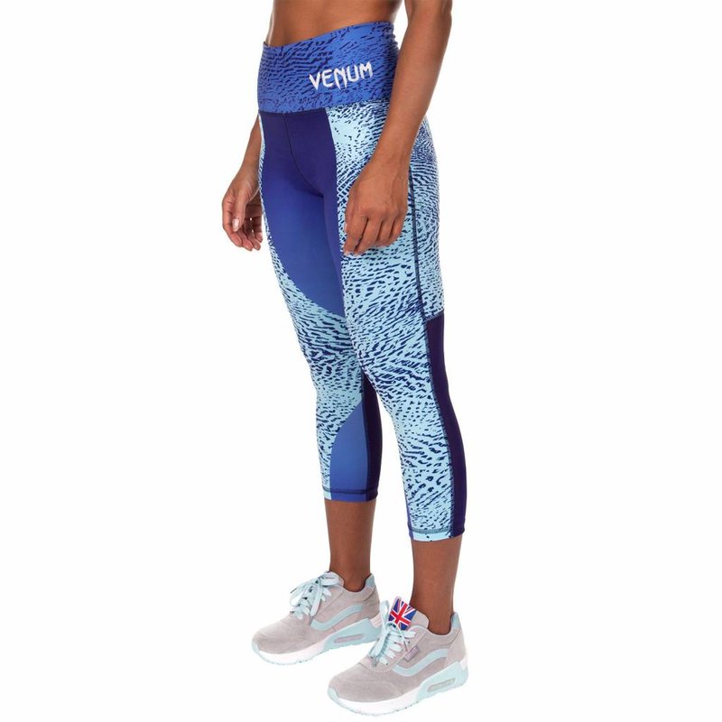 Venum Venum Dune Legging Crops Blauw Venum Dameskleding Fitness