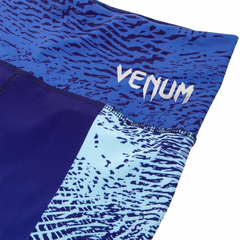 Venum Venum Dune Legging Crops Blue Venum Ladies Clothing Fitness