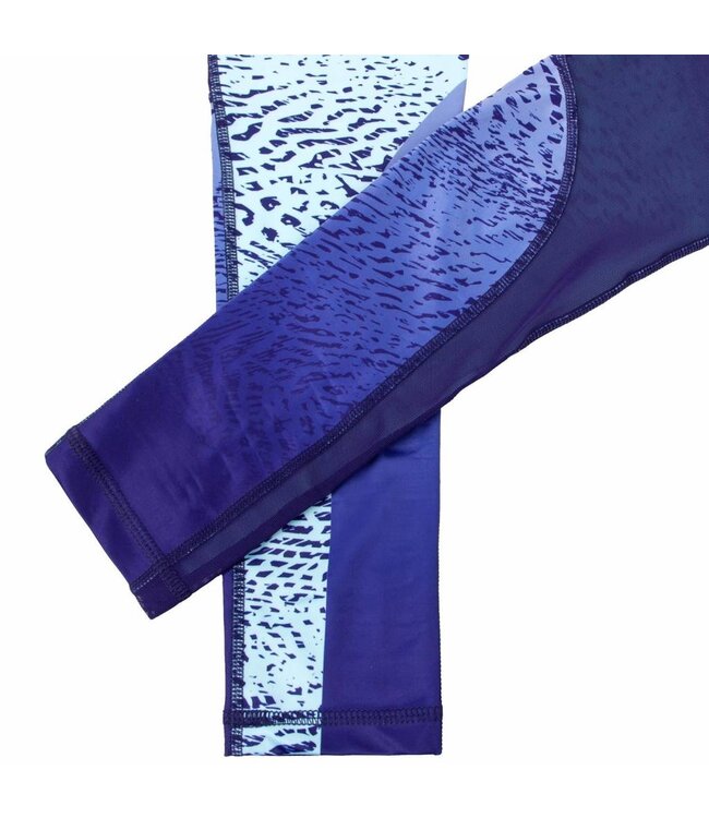 Venum Dune dameslegging blauw Venum fitnesskleding