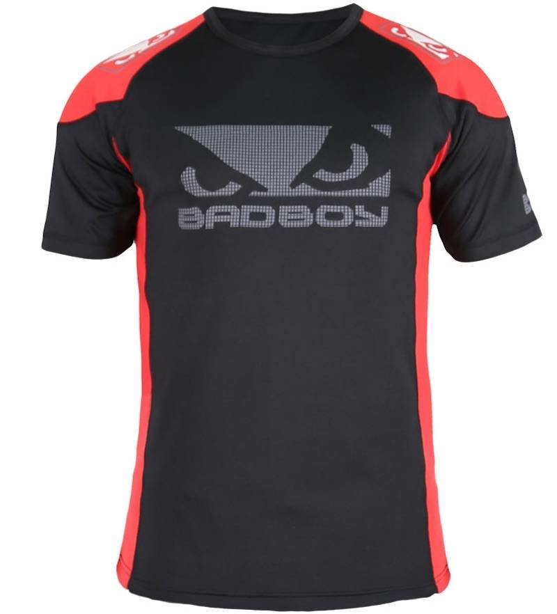 Bad Boy Bad Boy Performance Walkout 2.0 T Shirt Schwarz Rot