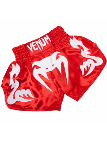 Venum Venum Bangkok Inferno Muay Thai Kickboxing Shorts Red