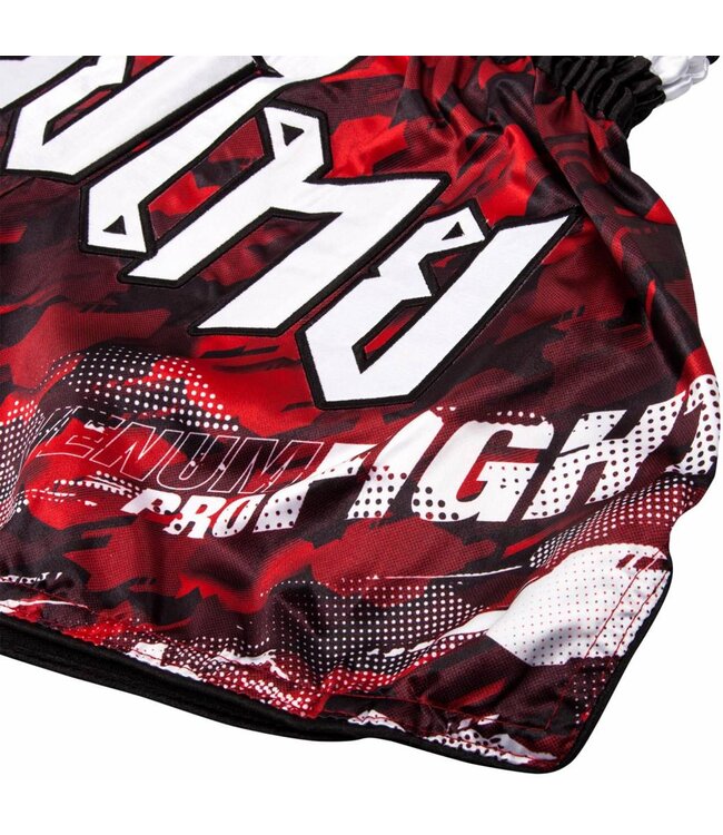 Venum Venum Thai Kickboks Broekjes Tecmo Rood - XS Kids maat 128