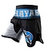 Hayabusa Flex Factor Training Shorts Black Blue