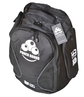 PunchR™  Punch Round™ Boxing Convertible Gym Bag - Backpack Black Ice