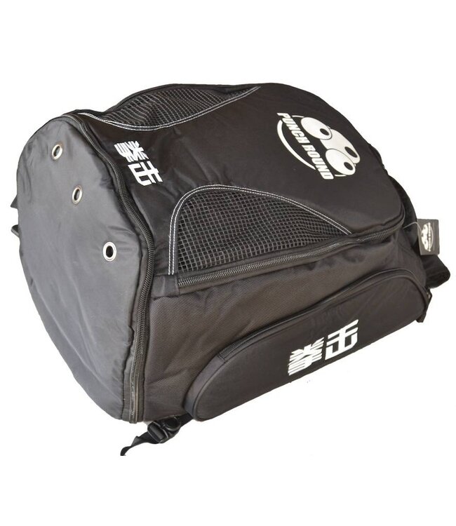 Punch Round™ Boxing Sporttas Rugtas Gym Bag Black Ice