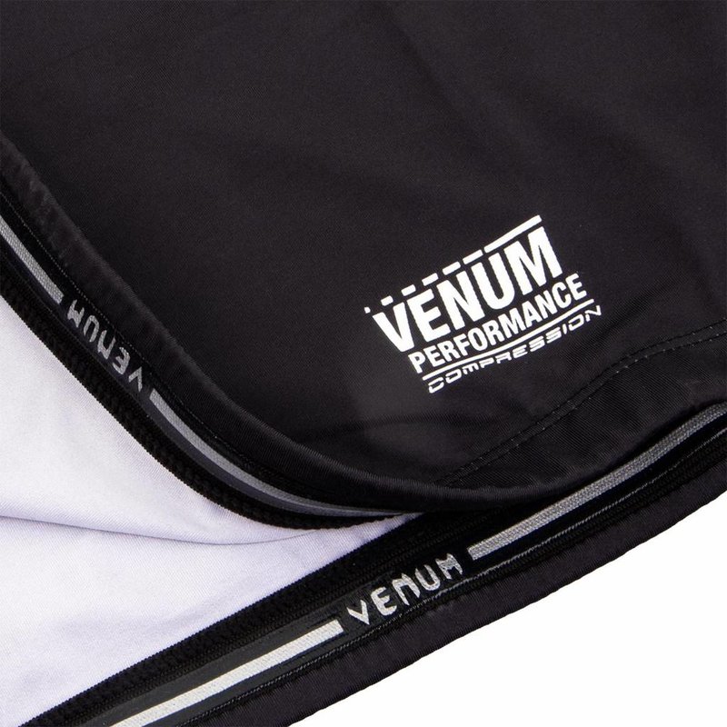 Venum Venum Contender 3.0 Compression T Shirts S/S Zwart Wit