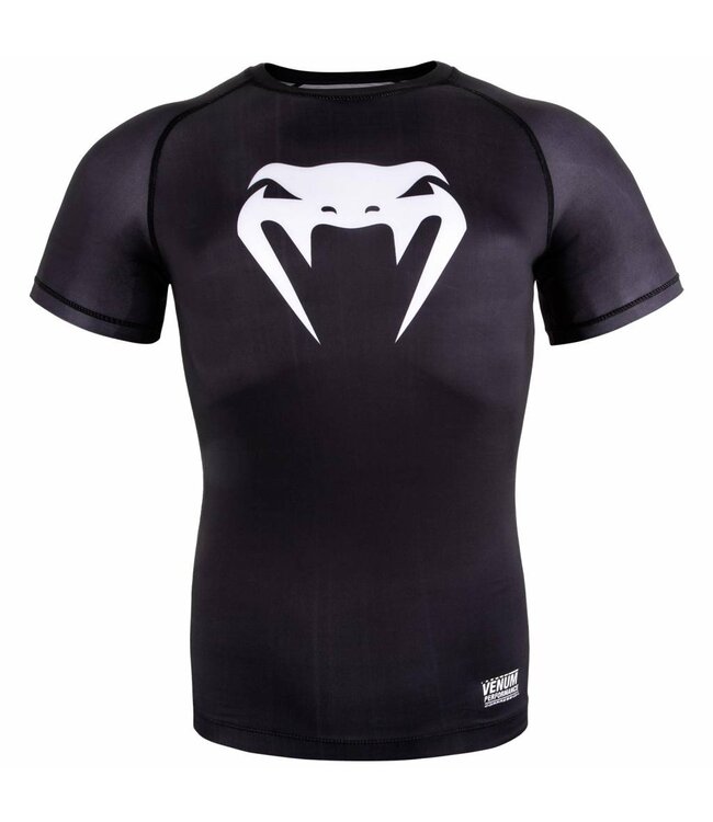 Venum Venum Contender 3.0 Kompressions-T-Shirts S/S Schwarz Weiß