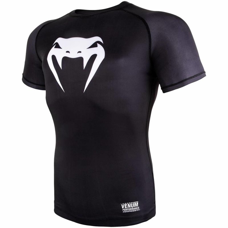 Venum Venum Contender 3.0 Compression T Shirts S/S Black White