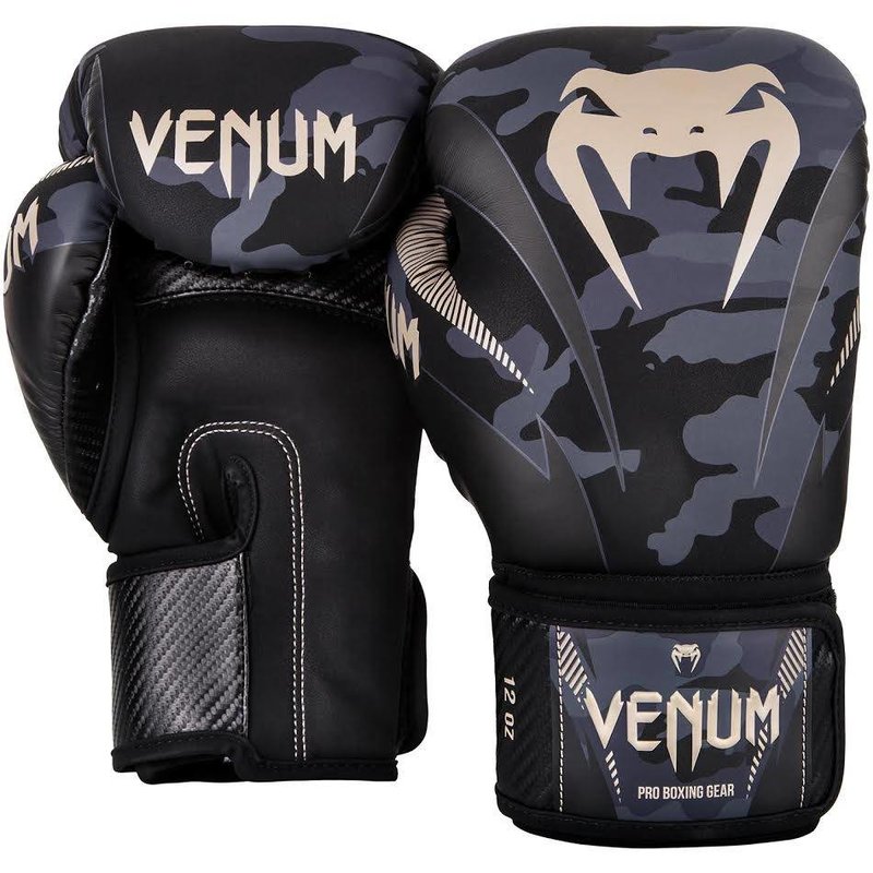 Venum Venum Bokshandschoenen Impact Dark Camo Sand Venum Boxing Gloves