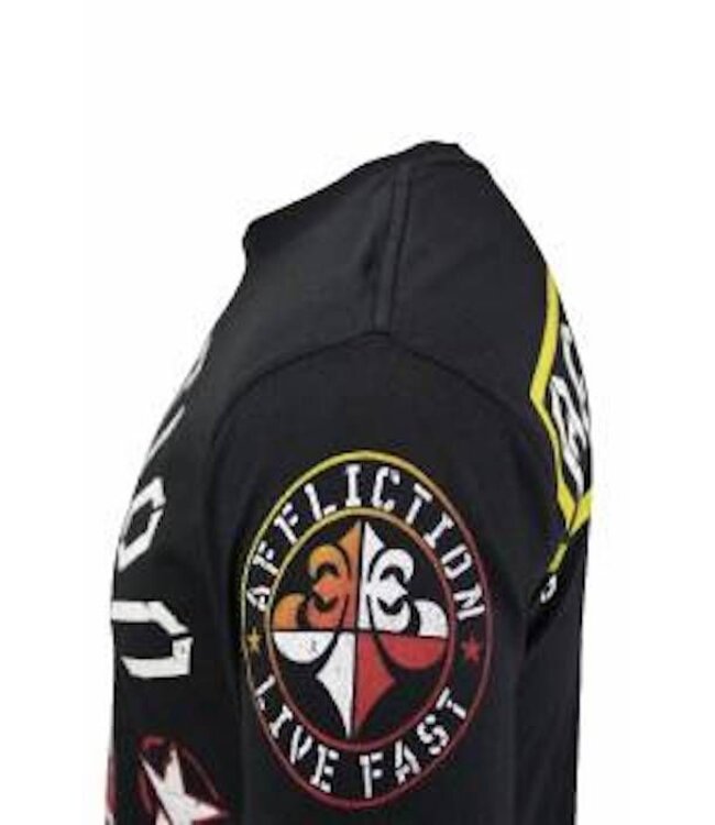 Affliction Gracie Fighter T-shirt Zwart UFC MMA-kleding