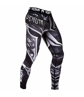 Venum Venum Legging Gladiator Black White 3.0 Spats Tights Venum Fightstore