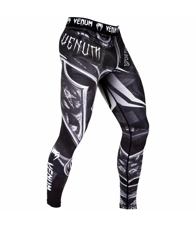 Venum Venum Legging Gladiator Schwarz Weiß 3.0 Gamaschen Strumpfhose Venum Fightstore