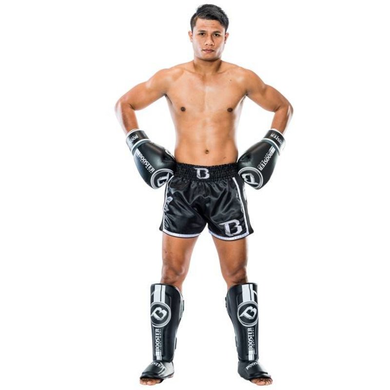 Booster Booster BGL 1 Boxing Gloves Black White Booster Fighstore